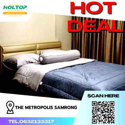คอนโดให้เช่า : #Z1206 ให้เช่าคอนโด The Metropolis Samrong