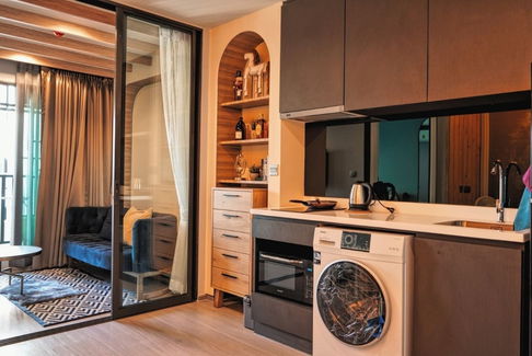 🏡Condo for rent Life Ladprao (The project is located opposite Central Ladprao. Convenient transportation by both BTS and MRT)🏡