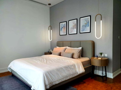คอนโดให้เช่า : ♦ Luxury style ♦ ชั้น 25++ 132.98 ตร.ม. | 2 ห้องนอน ตกแต่งครบ | ใกล้ BTS ช่่องนนทรี 2 นาที, คิง เพาเวอร์ มหานคร 3 นาที, ตรีนิตีมอลล์ 3 4 นาที