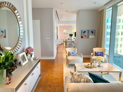 ♦ Nice Decoration ♦ 30++ Floor 205.00 sq.m. | 3 Beds, Fully furnished | near BTS Chong Nonsi 2 mins, King Power Mahanakhon 3 mins.