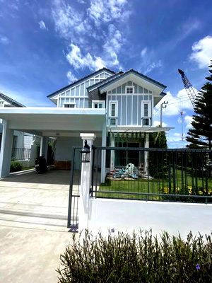 บ้านเดี่ยว นิคมอุตสาหกรรมบางปู : ขายบ้านเดี่ยว โครงการ วิลลาจจิโอ 2 ศรีนครินทร์-บางนา 2 ชั้น 3 ห้องนอน 3 ห้องน้ำ