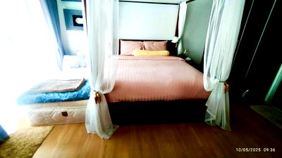 Condos for rent Cha-Am Petchburi :  Baan Saen Kram, a seaside condo with a swimming pool surrounding the project and facilities