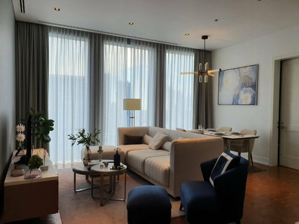 ♦ Luxury style ♦ 25++ Floor 132.98 sq.m. | 2 Beds, Fully furnished | near BTS Chong Nonsi 2 mins, King Power Mahanakhon 3 mins, Sathorn Square 4 mins
