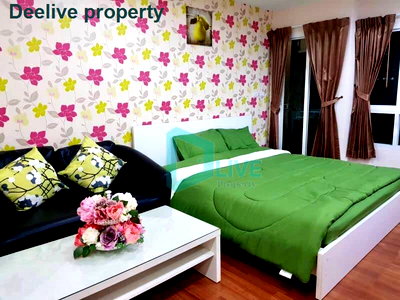 Condos for rent : DL004546 Condo for rent, PG Rama IX near MRT พระราม 9, ready to move in, call urgently 0800343450 LineID @655ebbvc