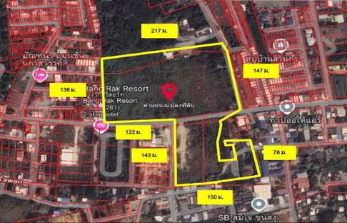 ขาย ที่ดิน ติดทางหลวงเทศบาล 30 ไร่ 93.7 ตรว หน้ากว้าง เหมาะทำจัดสรร