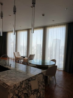 ♦ Luxury style ♦ 25++ Floor 146.00 sq.m. | 2 Beds, Fully furnished | near BTS Chong Nonsi 2 mins, King Power Mahanakhon 3 mins, Sathorn Square 4 mins