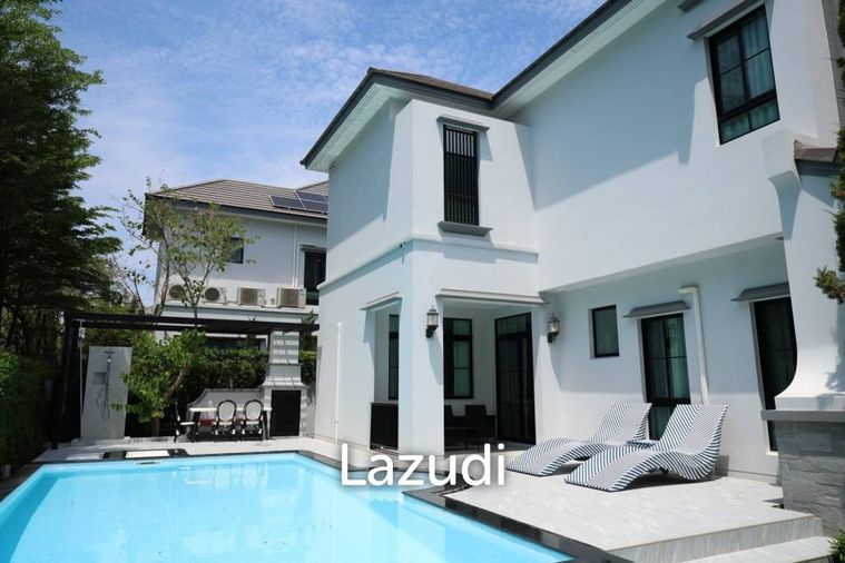 ขายบ้านเดี่ยว 5 ห้องนอน 449 ตร.ม. 37.5 ตร.ว. นันทวัน พระราม 9 กรุงเทพกรีฑาตัดใหม่