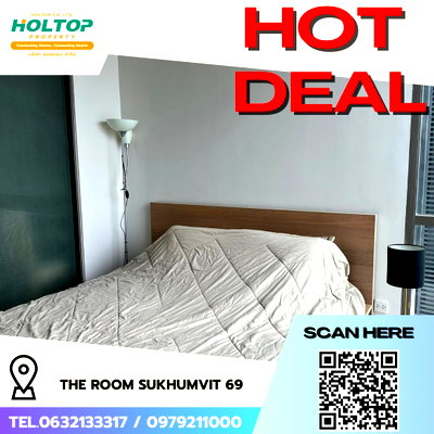 คอนโดให้เช่า : #R4968  ให้เช่าคอนโด The Room Sukhumvit 69