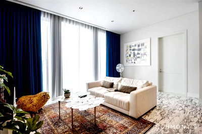 Condos for sale : ● LUXURY CLASS ● 25++ Floor 133 sq.m. | 2 Beds, Fully furnished | near BTS Chong Nonsi 2 mins, King Power Mahanakhon 3 mins, Sathorn Square 4 mins