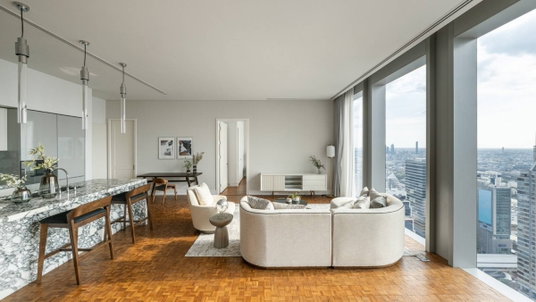 ● Nice Decoration ● 40+ Floor 147.00 sq.m. | 2 beds 3 baths | near BTS Chong Nonsi 2 mins, King Power Mahanakhon 3 mins, Sathorn Square 4 mins
