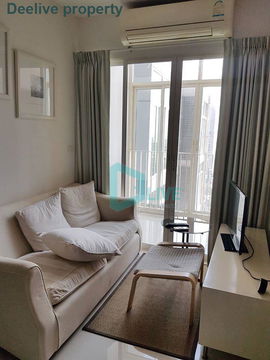 DL004011 Condo for rent, IDEO Verve Sukhumvit near BTS On Nut, ready to move in, call urgently 0656133286 LineID @655ebbvc