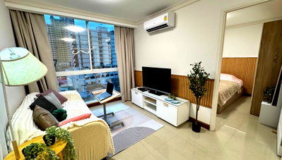 คอนโดให้เช่า : ว่างพร้อมอยู่! ชาโตว พหล11 . 2นอน 45ตร.ม. Line id: @pfagent