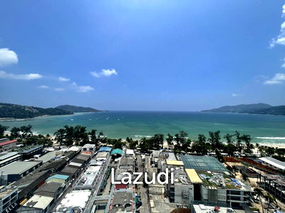 เช่าคอนโด รพ.ป่าตอง : Sea View, 2-bed Corner Apartment - Sale/Rent  - Beach Road, Patong
