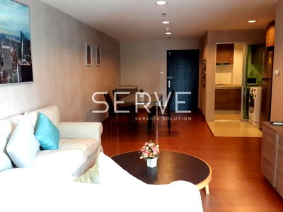Condos for rent Rama 9 : 3 Beds with Bathtub Large Room Fully furnished Good Location Close to MRT Phra Ram 9  500 m. and CentralPlaza  @ Belle Grand Rama 9 