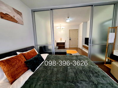 Condos for sale Index Living Mall Chiang mai : For sale: Dcondo Nim Size 30 sq m., 5th floor, outside view ☎️(Tuk) 098-396-3626
