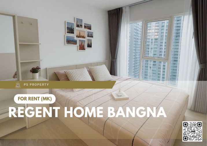 ให้เช่า ✨ Regent home bangna ✨ เฟอร์นิเจอร์ และ เครื่องใช้ไฟฟ้าครบ ใกล้ BTS บางนา