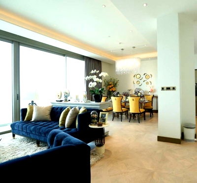 ขายคอนโด : ♦ Spacious ♦ ชั้น 40+ วิวแม่น้ำเจ้าพระยา | 3 ห้องนอน 228.88 ตร.ม. | คอนโดติดแม่น้ำเจ้าพระยา, Icon siam, BTS เจริญนคร