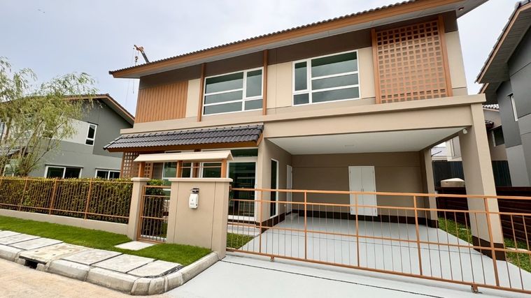 เปิดเฟสใหม่ แปลงหน้าสวน ขายบ้านไตล์ญี่ปุ่น  4 นอน พร้อมแอร์ ชุด Build-In เคาน์เตอร์ครัว/ห้องซักรีด โครงการอณาสิริ สรงประภา