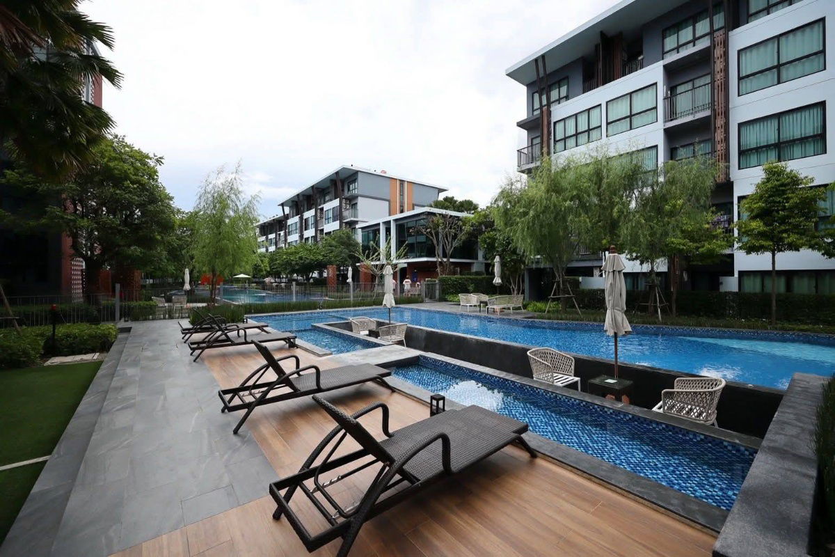 รูป 🏡 ให้เช่า arise condo ใกล้สนามบิน, ใกล้โรงเรียนวารี, ห้องครัวแยกสัดส่วน, เฟอร์ครบพร้อมหิ้วกระเป๋าเข้าอยู่ T.094-651-1456 - รูปที่ 14/17