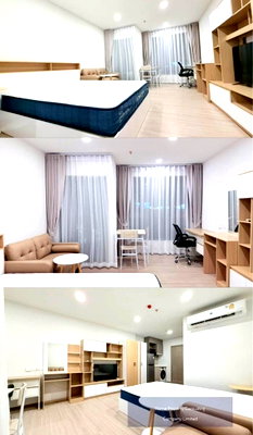 Condos for rent : For Rent  Aspire Sukhumvit - Rama 4 BTS Phrakhanong (850 m./12 min-walk) Line ID: @condobkk (with @) Code H33263
