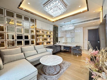 ♦ Royal Luxury style ♦ ชั้น 50+ 94.56 ตร.ม. | 2 ห้องนอน วิวแม่น้ำเจ้าพระยา | ใกล้ ไอคอนสยาม 1 นาที, BTS กรุงธนบุรี 2 นาที