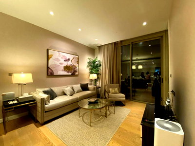 Condos for rent : ♦ Good Deal ♦ 60+ floor 144.89 sq.m. | 3 beds, Chao Phraya River view | Near Icon Siam 1 mins., BTS Krung Thonburi 2 mins.