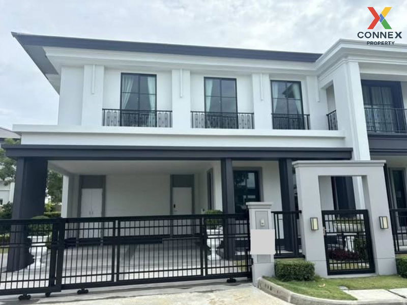 Houses for sale : For Sale House , Setthasiri Chaengwattana - Prachachuen 2 , corner unit , Ban Mai , Pak Kret , Nonthaburi , CX-123580 ✅ Live chat with us ADD LINE @connexproperty ✅ 