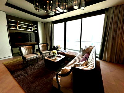 ขายคอนโด : ♦ Luxury style ♦ ชั้น 40+ วิวแม่น้ำเจ้าพระยา | 3 ห้องนอน 223.98 ตร.ม. | คอนโดติดแม่น้ำเจ้าพระยา, Icon siam, BTS เจริญนคร