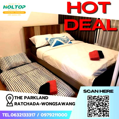 คอนโดให้เช่า : #Z1267 ให้เช่าคอนโด The Parkland Ratchada-Wongsawang