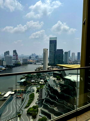 ขายคอนโด : ❖ Special Price ❖ ชั้น 20+ วิวแม่น้ำเจ้าพระยา | 2 ห้องนอน 2 ห้องน้ำ 128.00 ตร.ม. | คอนโดติดแม่น้ำเจ้าพระยา, Icon siam, BTS เจริญนคร