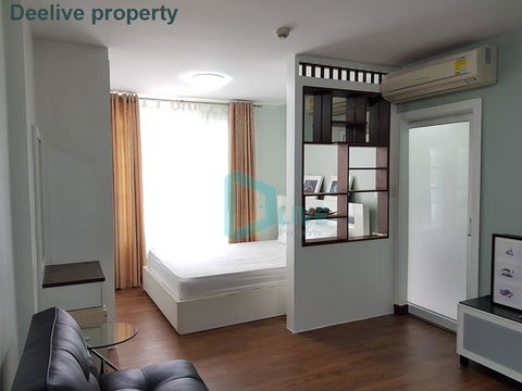 DL011503 Condo for rent, Ivy Ratchada near MRT สุทธิสาร, ready to move in, call urgently 0656133286 LineID @534wlwof