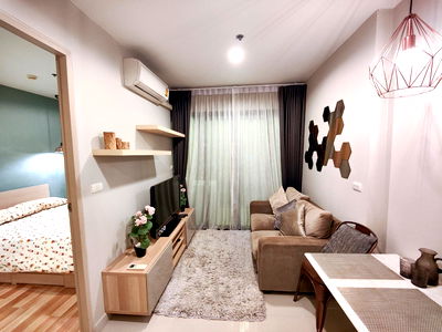 คอนโดให้เช่า :  ❤️ ❤️  ให้เช่าคอนโด  Ideo Ratchada-Huaykwang เฟอร์ครบ ราคาดี พร้อมเข้าอยู่  ❤️ ❤️ C19 UD3/7/2025 AV3/7/2025 A