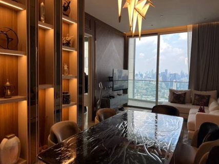 ♦ Nice Decoration ♦ ชั้น 35+ 102.55 ตร.ม. | 2 ห้องนอน 2 ห้องน้ำ, วิวแม่น้ำเจ้าพระยา | ใกล้ ไอคอนสยาม 1 นาที, BTS กรุงธนบุรี 2 นาที