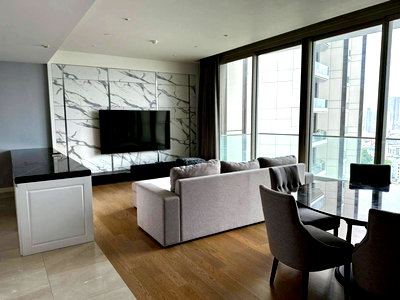 คอนโดให้เช่า : ♢ Good Deal ♢ ชั้น 20+ 126.71 ตร.ม. | 2 ห้องนอน วิวแม่น้ำเจ้าพระยา | ใกล้ ไอคอนสยาม 1 นาที, BTS กรุงธนบุรี 2 นาที