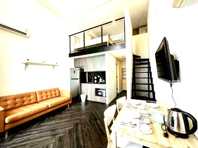 คอนโดให้เช่า : ให้เช่าคอนโด ไซมิส สุขุมวิท 48 อาคาร 1 ชั้น 27 Duplex ขนาด 43 ตรม ใกล้ บิ๊กซี เอ็กซ์ตร้า อ่อนนุช