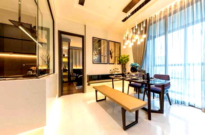 คอนโดให้เช่า : LTHC12774- The Bangkok Thonglor Condo FOR RENT Size 84 sqm. 2 beds 2 baths Near BTS Thong Lor Station ONLY 120K/Month