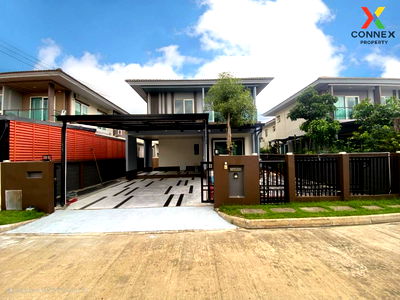 บ้านเดี่ยว ปทุมธานี : ขายบ้าน  สราญสิริ ติวานนท์-แจ้งวัฒนะ 2 บ้านใหม่ เมืองปทุมธานี ปทุมธานี CX-123785 ✅ ทักไลน์ @connexproperty ตอบทันที ทีมงานมืออาชีพ ✅ 