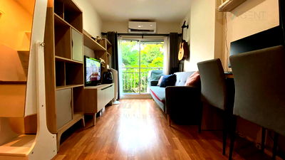 Condos for sale Rama 3 Road : For Sell Condo LUMPINI VILLE RATBURANA - RIVERVIEW 2 Building C, Floor 5,1 bed room, Room size 26 sqm