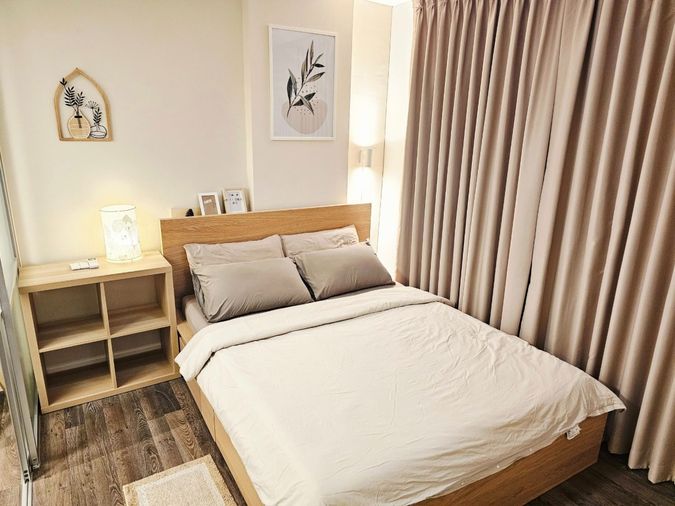ให้เช่า D Condo Sukhumvit 109 ** 12,000 บ./ด.** 1นอน1น้ำ ** 30.19 ตรม. ชั้น7 ** ใกล้ BTS แบริ่ง