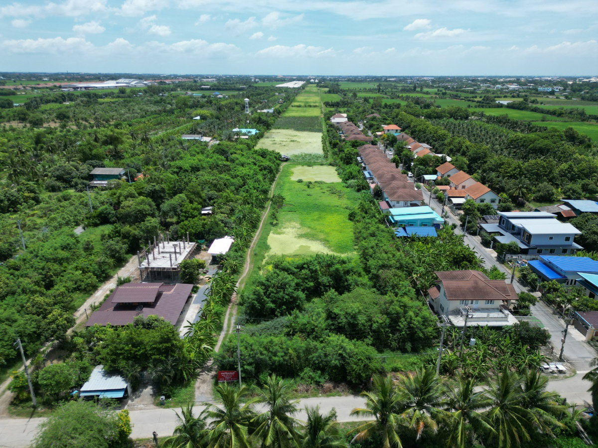 ขายที่ดิน 120-3-6.0 ไร่ ติดถนนเลียบคลองมหาสวัสดิ์ จังหวัดนครปฐม