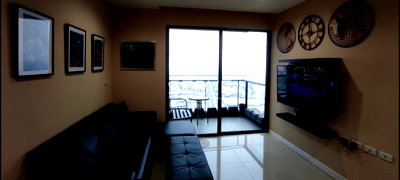 Condos for sale : 2 Beds 78 Sq.m. Super High Fl. 45+ River View Good Location BTS Chong Nonsi at StarView Rama 3 Condo / For Sell
