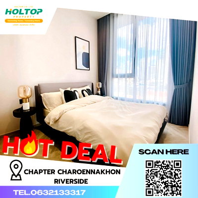 Condos for sale : For Sale 🔥 7.5m Chapter Charoennakhon Riverside