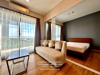 Condos for rent : UK01-271 For Rent The Zea Sriracha, sea view from every corner of the room, 8 th floor, size 35 sq m, only 11,000 baht.