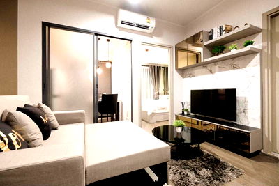 คอนโดให้เช่า : ให้เช่า Ideo Sukhumvit 93 ***17,000 บ./ ด. *** 1นอน 1น้ำ  32 ตรม. ชั้น 5 *** BTS บางจาก