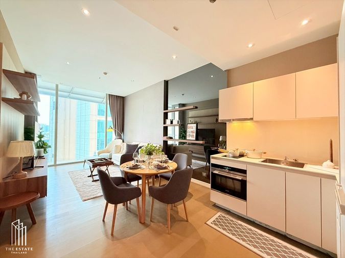 For rent Magnolias Ratchadamri Boulevard ใกล้ BTS ราชดำริ ตกแต่งสวยงาม @50,000 Baht