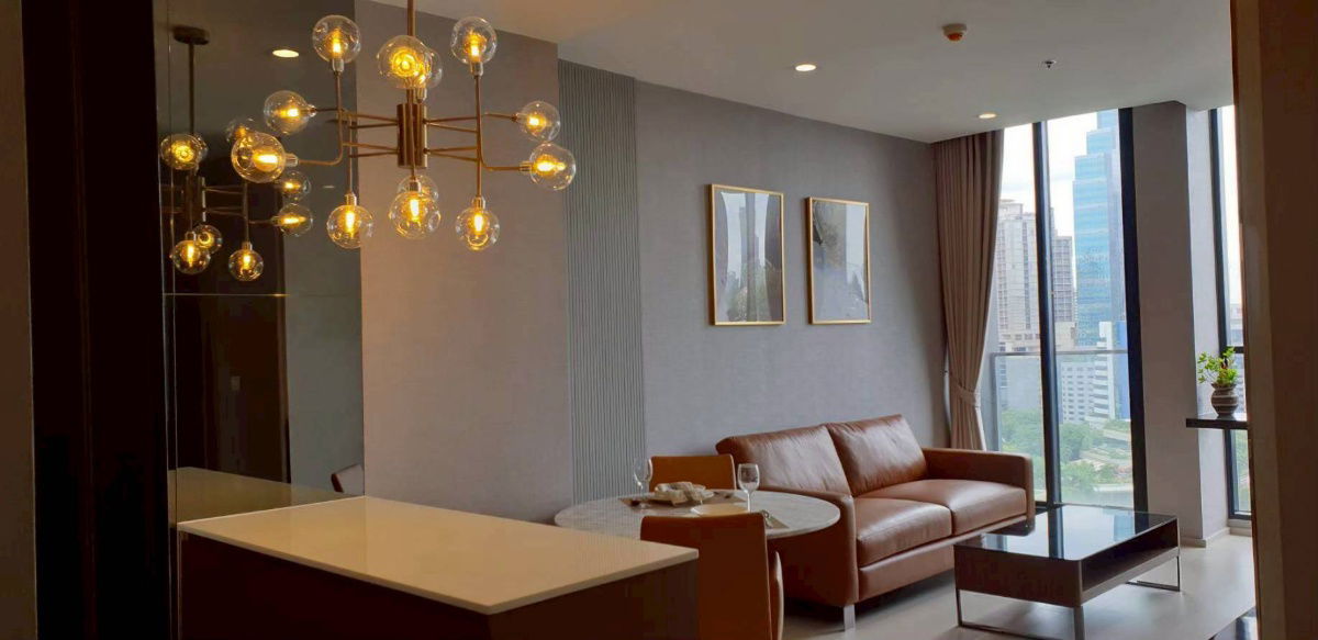 picture ★ Rare Unit ★ Floor 15+ Type A02 | Size 56.00 sq.m. 1 bedroom | Condo with Skywalk connecting to BTS Ploenchit and Central embassy - 2/10