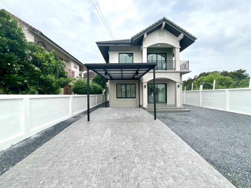 ขายบ้านเดี่ยว : [ขาย] บ้านเดี่ยวมีนบุรี-หนองจอก  โครงการนันท์นลินปาร์คโฮม เฟส 3