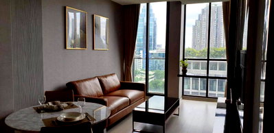 คอนโดให้เช่า : ★ Rare Unit ★ ชั้น 15+ Type A02 | ขนาด 56.00 ตร.ม. 1 ห้องนอน | คอนโดมีSkywalk เชื่อมเข้า BTS เพลินจิตและเซ็นทรัล เอ็มแบสซี่