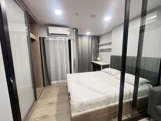💎ให้เช่าคอนโด📣 “Kave Town Colony” ห้องวิวสระ✨ ใกล้ ม.กรุงเทพ มีรถรับ- ส่ง 🎉