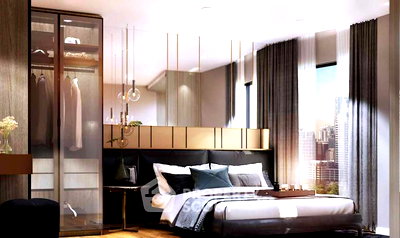 Condos for sale : 1-BR Condo at The Teak Sathorn-Lumpini near MRT Khlong Toei (ID 1386919)
